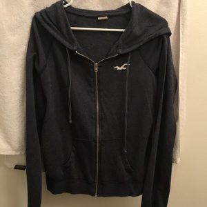 Hollister navy hoodie